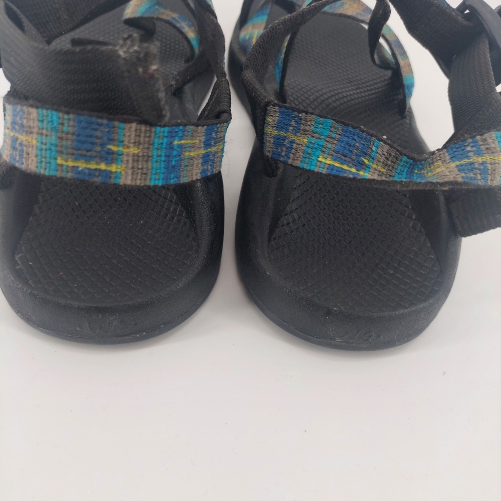 Chaco Women's Z/2 Pro Sandals black plaid patterned strap Outdoor Hiking Size 9 - Picture 3 of 8